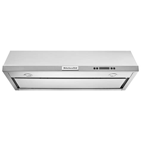 kitchenaid under cabinet range hood stainless steel|kitchenaid range hoods stainless steel.